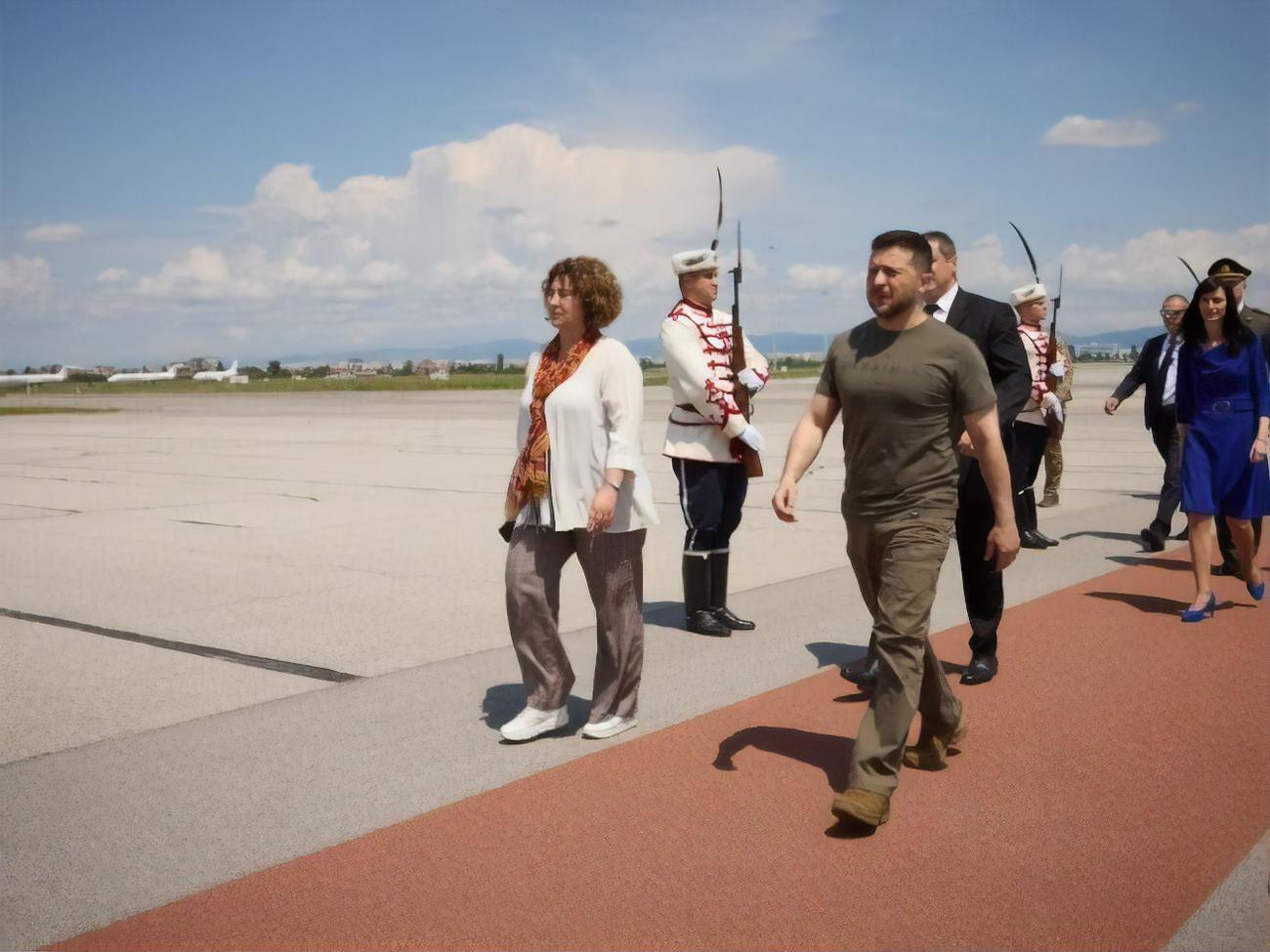 Зеленский 6 июля посетил Болгарию