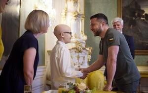 На встречу пришел не только украинский, но и чешский президент