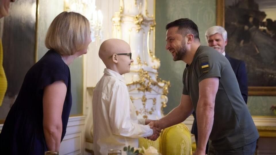 На встречу пришел не только украинский, но и чешский президент