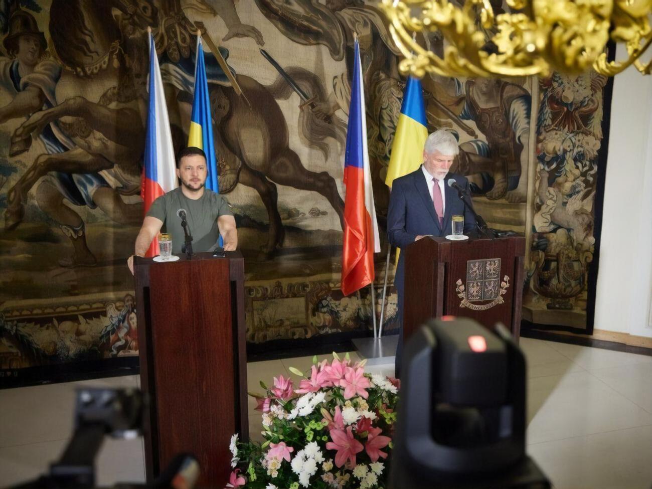 Зеленский&nbsp;на пресс-конференции с Павелом подчеркнул, что инициатива на фронте сейчас у Украины