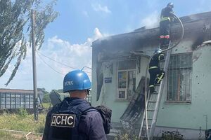 В Харьковской области были пожары из-за российских обстрелов