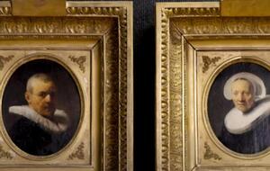 Рембрандт написал эти портреты примерно в 1635 году