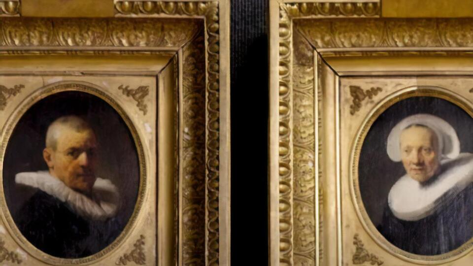 Рембрандт написал эти портреты примерно в 1635 году