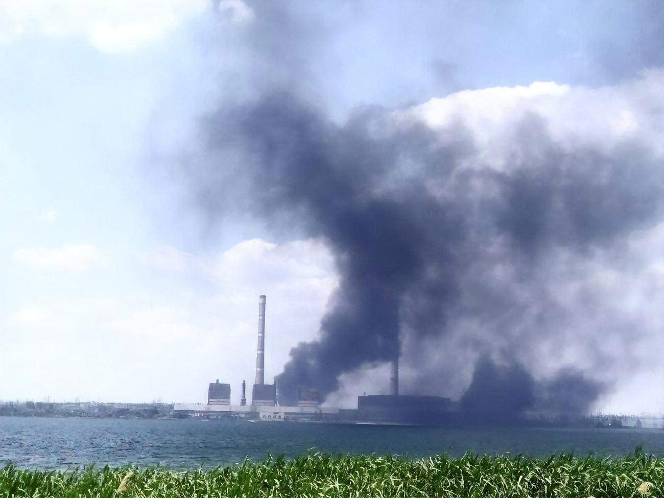 Перекриття ТЕС обвалилися цієї ночі