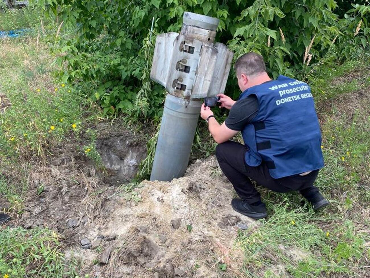 По данным прокуратуры, Лиман обстреливали из РСЗО "Смерч"
