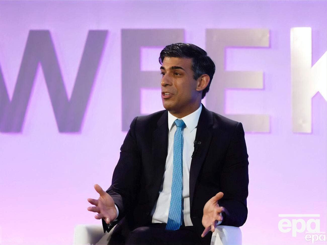 Сунак:&nbsp;Надеюсь, все страны смогут продолжать поддерживать Украину