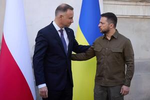 Сьогодні Зеленський і Дуда відвідали Кафедральний костел святих Петра і Павла в Луцьку