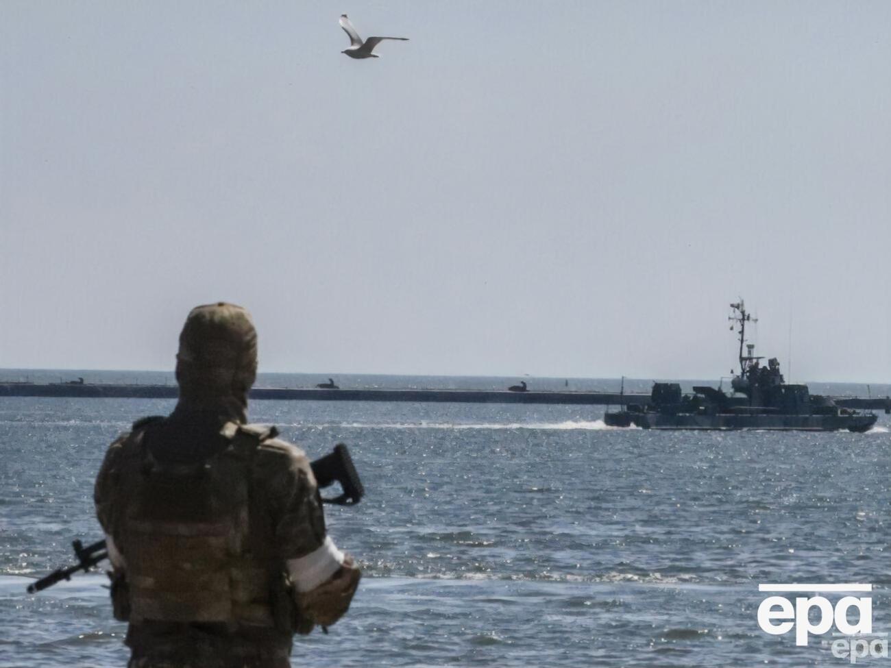 Британская разведка сообщала, что Черноморский флот РФ готовится к блокаде Украины