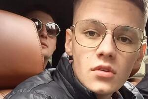 Зайцев (на переднем плане) ругался матом и пытался ударить прохожего. За это он наказан штрафом в 51 грн