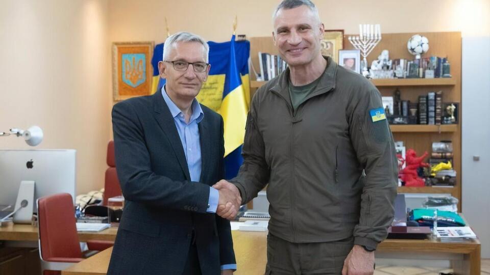 Кличко говорил с немецким дипломатом о поддержке Украины