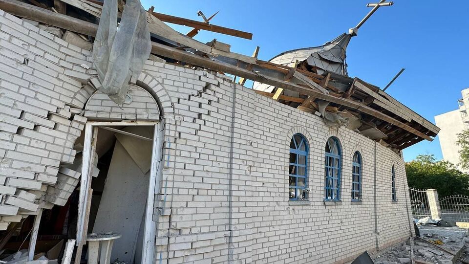 Окупанти атакували Запоріжжя увечері 9 серпня, обстрілів зазнала церква