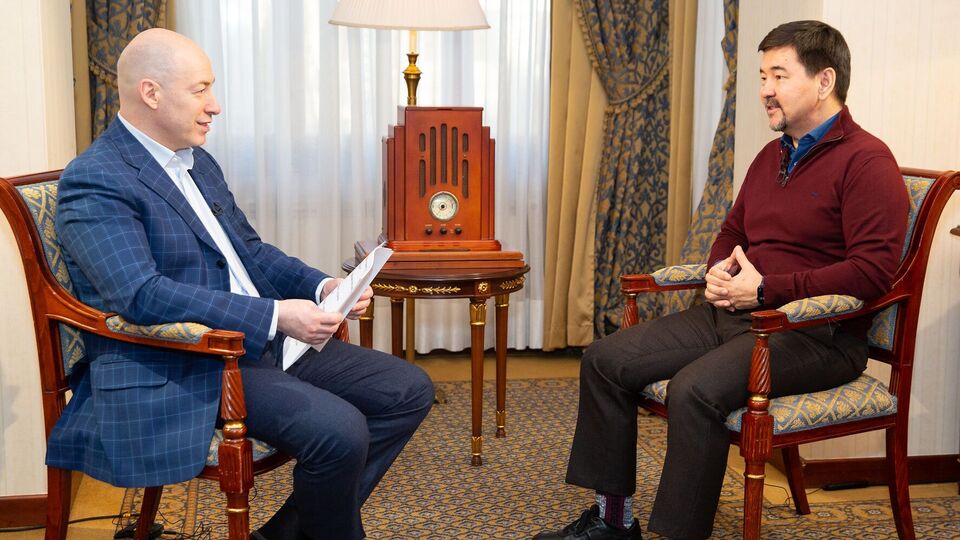 Гордон і Сейсембаєв обговорювали війну в Україні, вибори у США, ситуацію в Росії
