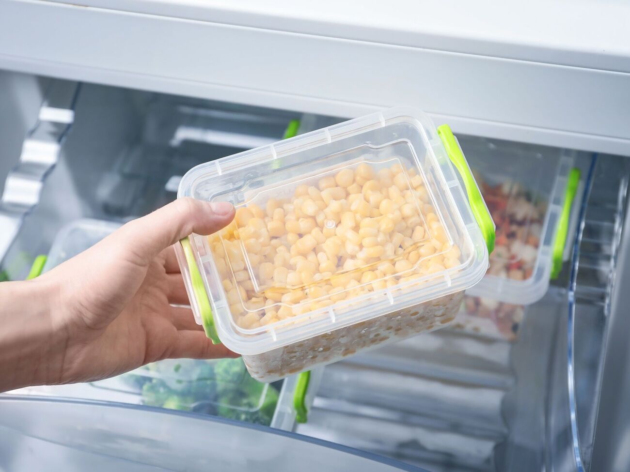 Кукурудза в замороженому вигляді збережеться до зими