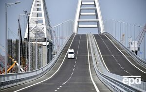 Оккупанты ночью закрывали движение по Крымскому мосту