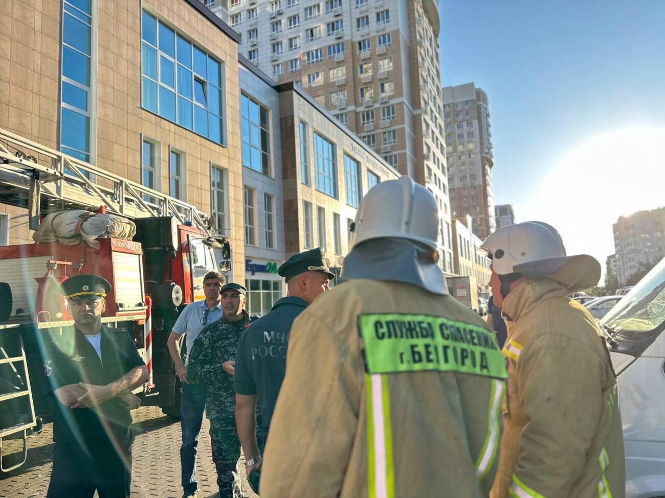 Пострадавших в результате инцидента в Белгороде нет