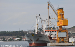 Судно Şükrü Okan сейчас двигается в направлении Румынии