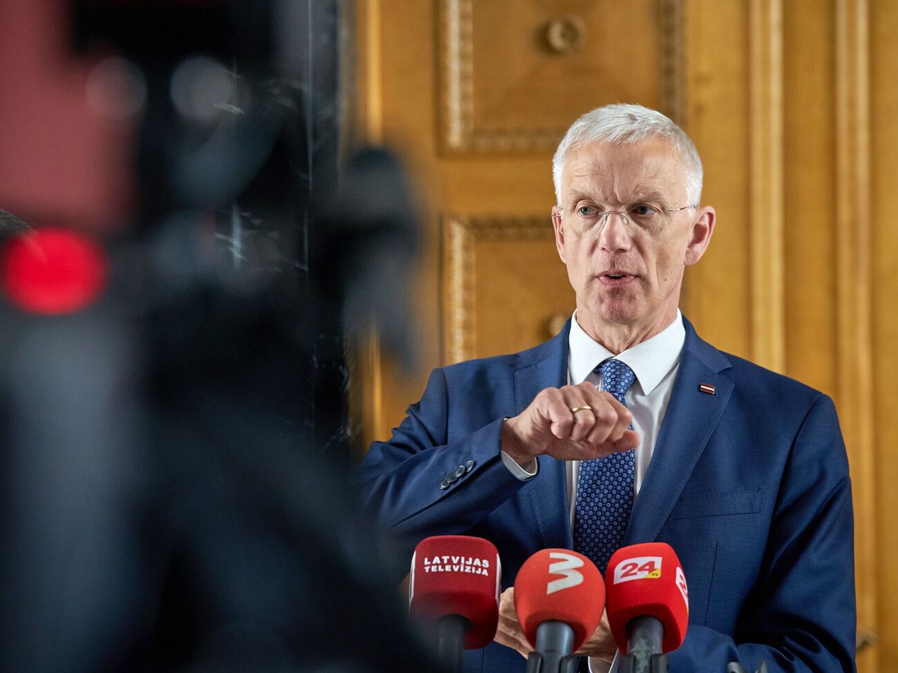 Кариньш возглавляет правительство Латвии с 2019 года