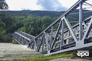 У Норвегії через дощі обвалився залізничний міст. Фоторепортаж