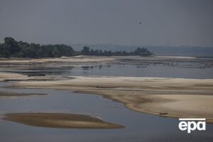 Водохранилище обмелело после подрыва оккупантами ГЭС