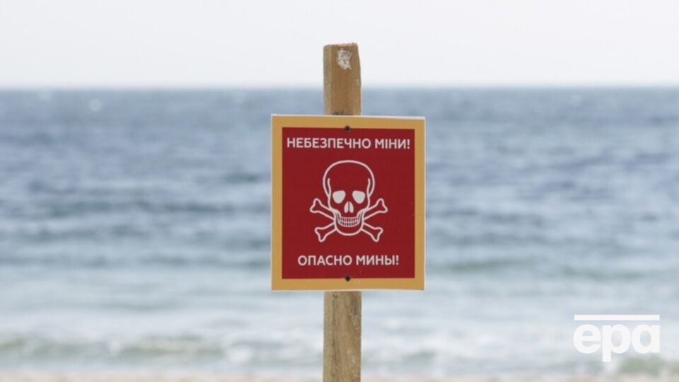 Морські міни після початку вторгнення РФ в Україну почали допливати морем до Румунії