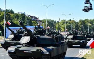 На параде была представлена техника не только из Польши