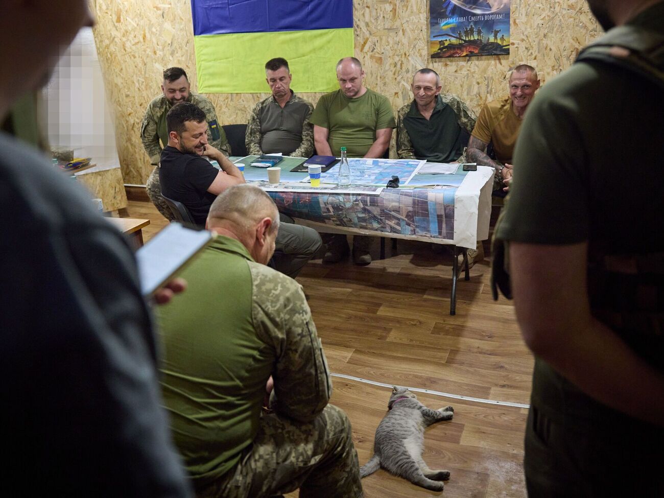 Зеленский посещал Запорожскую область