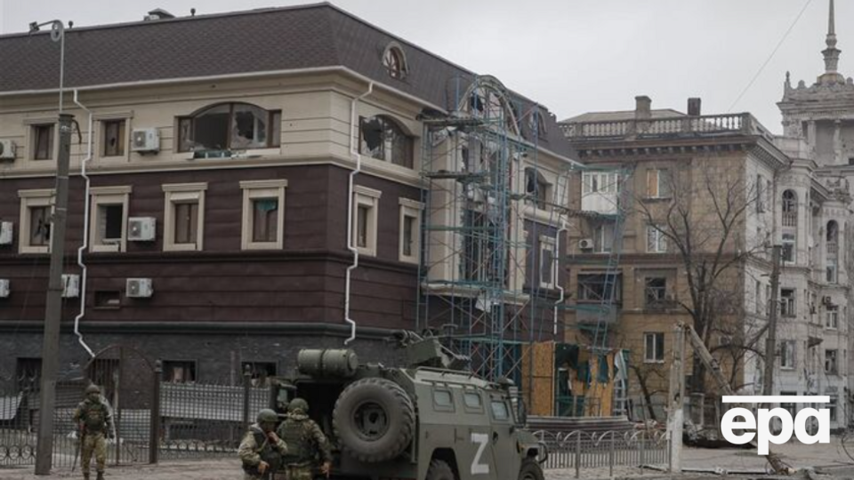 В Мариуполе и окрестностях размещены около 40 тыс. оккупантов, по данным Андрющенко