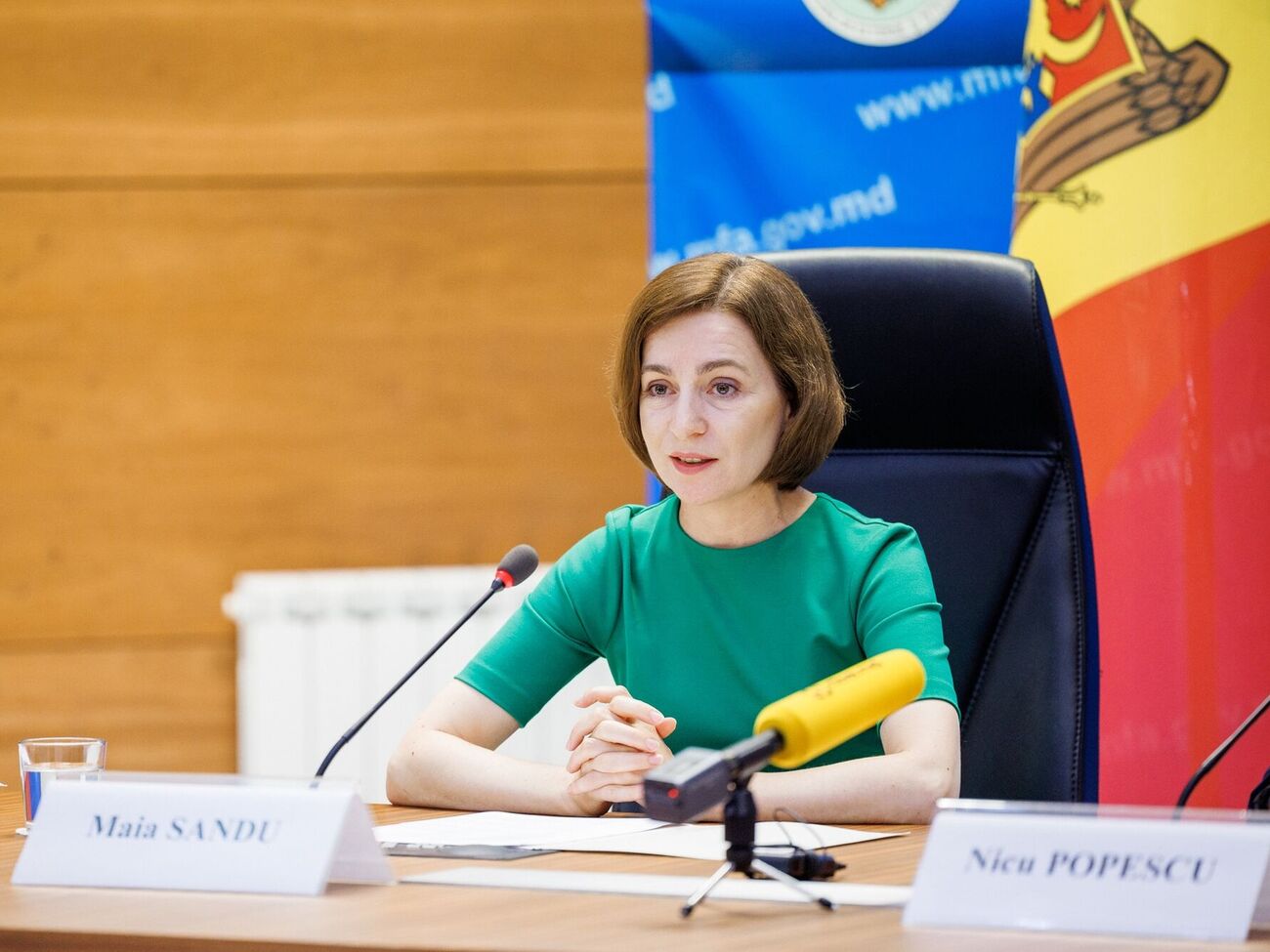 Санду: Нам повезло, что Румыния поддерживает Молдову. Она важный защитник, который поддерживает нашу внешнюю политику