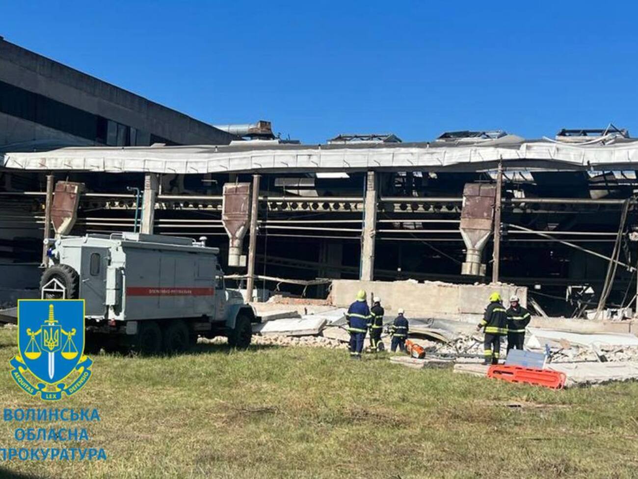 В Луцке три работника шведского завода SKF погибли в результате российского ракетного удара по предприятию