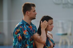 Подружня пара українських спортсменів позували як моделі
