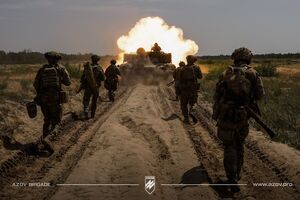 В "Азове" показали уничтожение вражеских целей