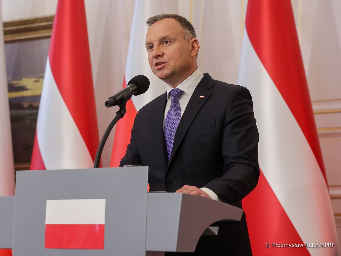 Дуда: Конечно, мы бы очень хотели иметь нормальные отношения с Беларусью, пусть они начнутся с прекращения гибридных атак
