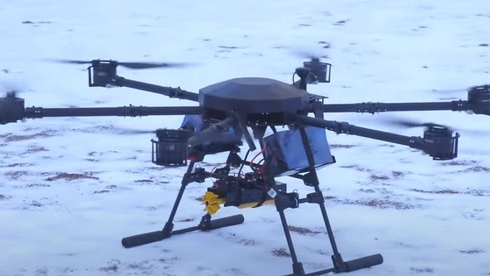 Беспилотники могут нести до 15 кг боеприпасов различного типа