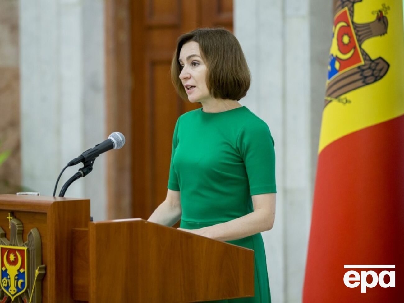 Санду підкреслила, що молдовська влада хоче врегулювати придністровський конфлікт лише у мирний спосіб