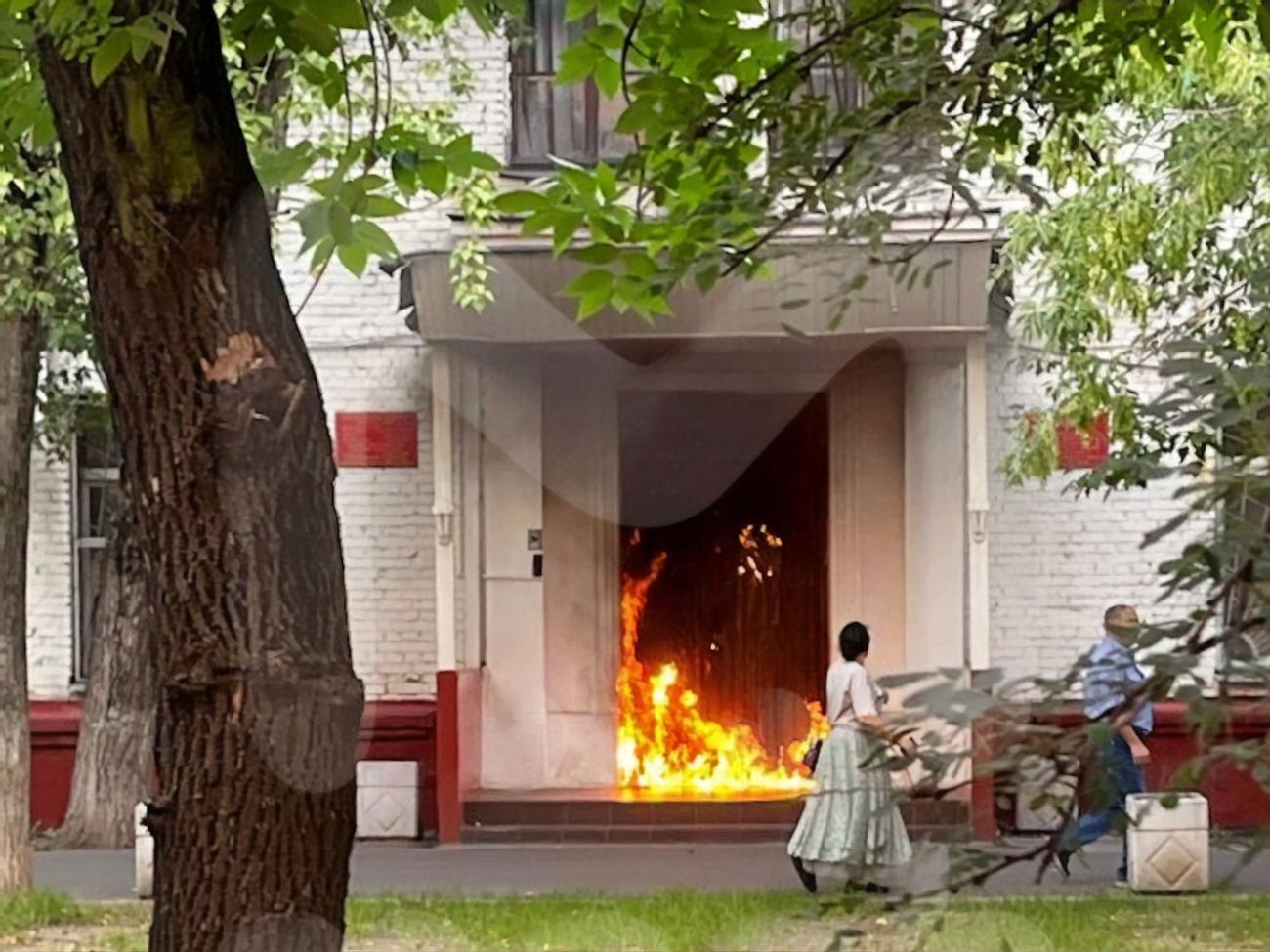 Підпали військкоматів відбуваються зокрема в Москві