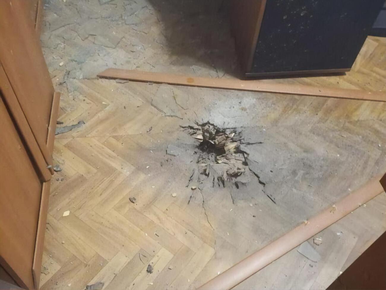 В результате взрыва мужчина получил осколочные ранения