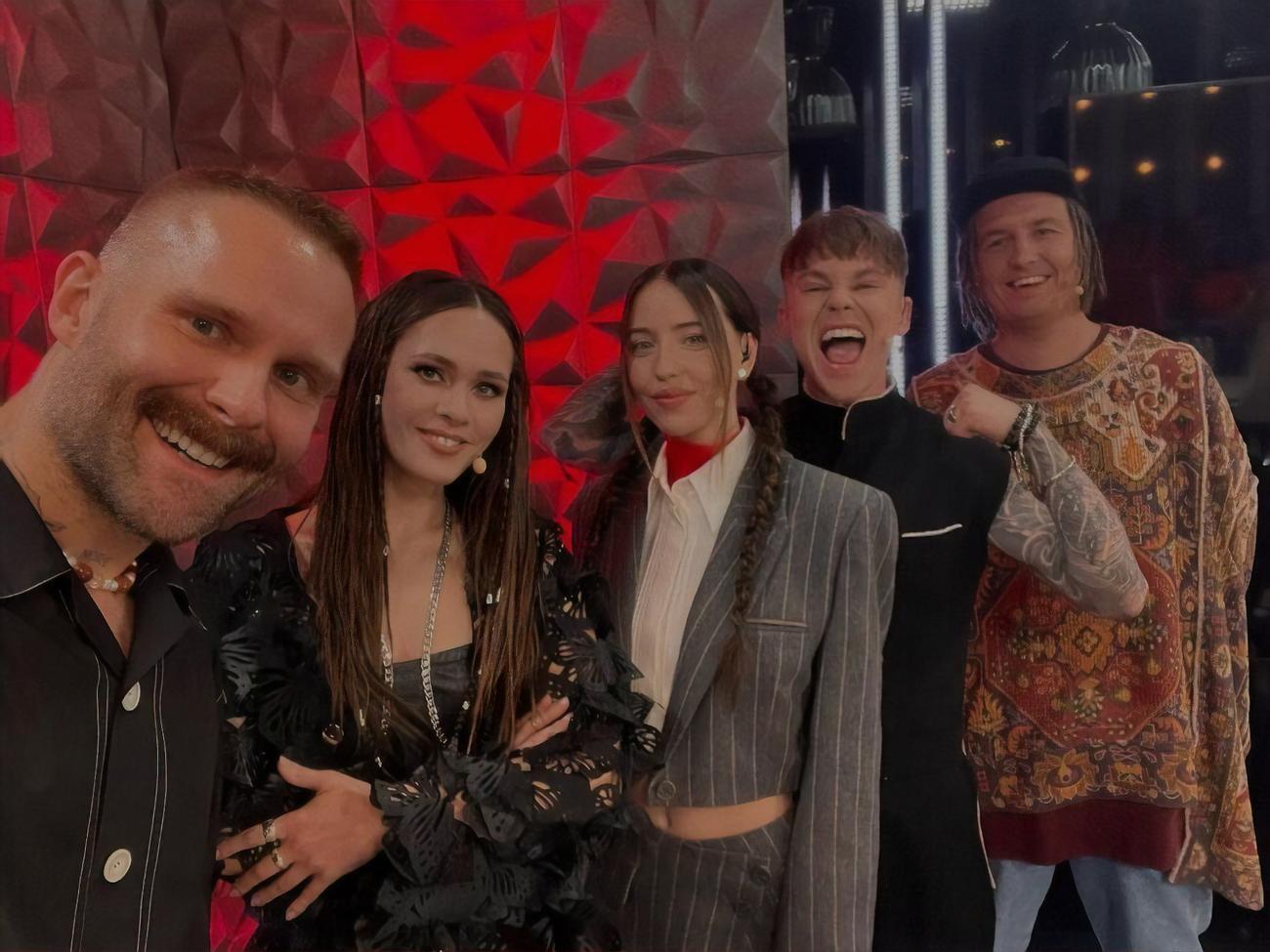 Завадюк (на фото слева) отметил высокий уровень участников шоу и тренеров проекта