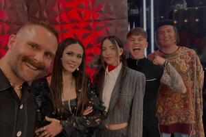 Завадюк (на фото слева) отметил высокий уровень участников шоу и тренеров проекта