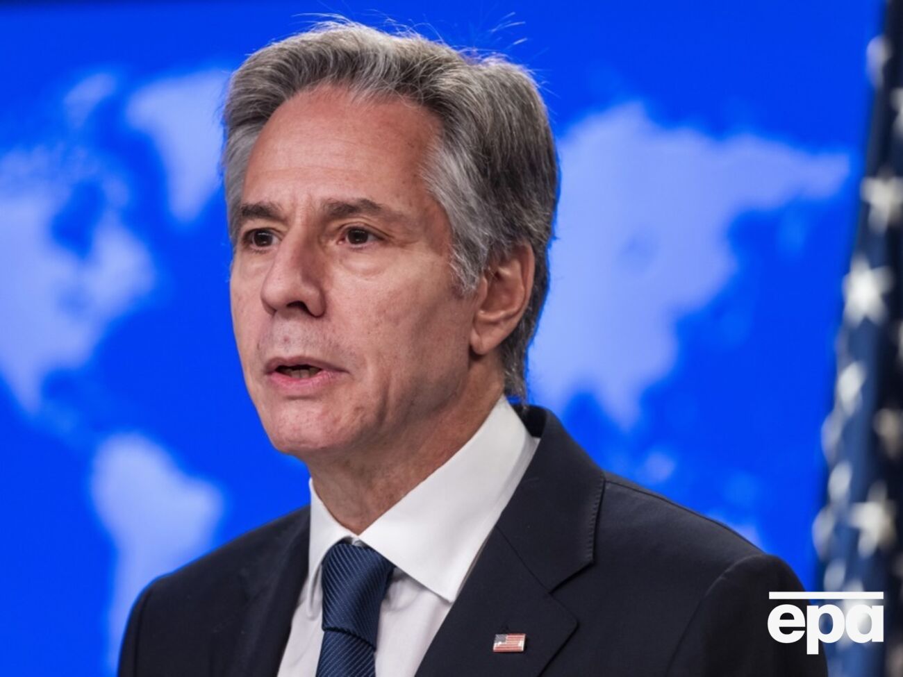 Блинкен подчеркнул, что Россия должна немедленно прекратить "свою жестокую войну"