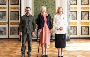 Владимир и Елена Зеленские 21 августа провели встречу с королевой Дании Маргрете II