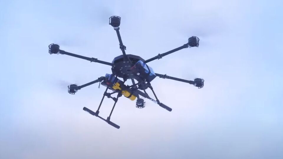 Беспилотники украинского производства Vampire работают на фронте