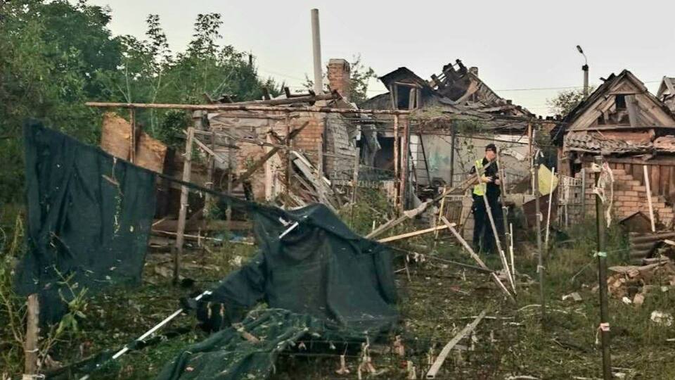Лысак показал разрушения в Кривом Роге в результате ракетного удара оккупантов