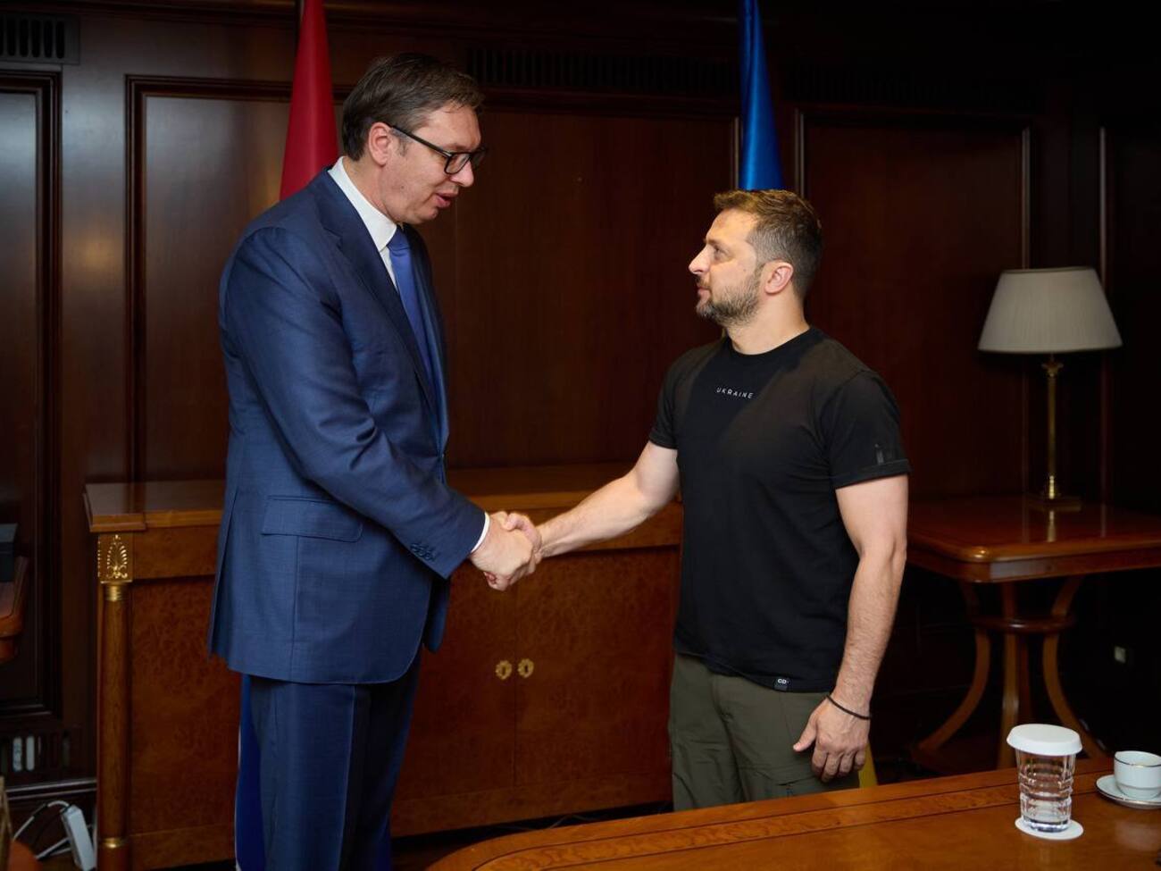 Зеленський і Вучич зустрілися в Греції
