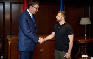 Зеленський і Вучич зустрілися в Греції