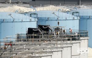 На "Фукусиме" скопилось множество цистерн с водой