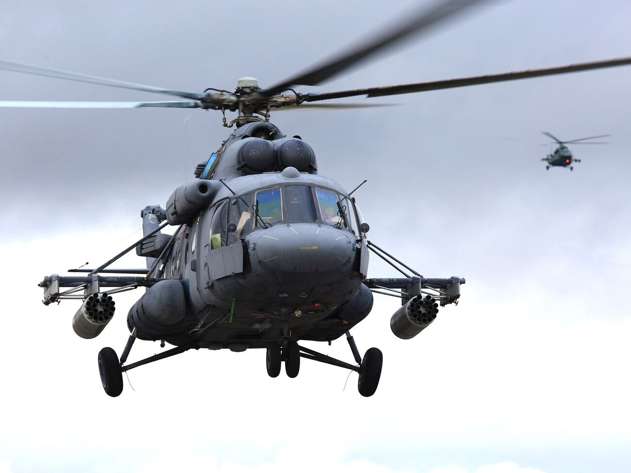 Юсов подтвердил, что российский Ми-8 сдался в плен