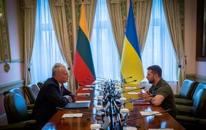 Зеленський провів зустріч із Науседою