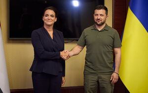 Новак запевнила Зеленського в підтримці з боку Угорщини