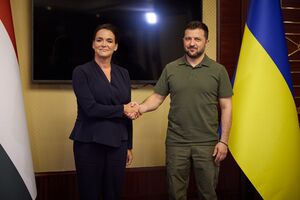 Новак запевнила Зеленського в підтримці з боку Угорщини