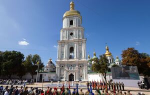 Науседа и ди Соуза приняли участие в мероприятиях по случаю Дня Независимости Украины в Киеве